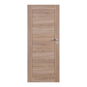 Internal Door Tre 70, left, elegant oak