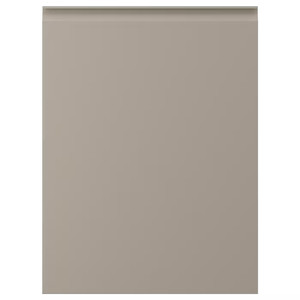 UPPLÖV Door, matt dark beige, 60x80 cm