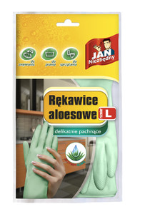 Sarantis Jan Rubber Gloves with Aloe Vera, size L