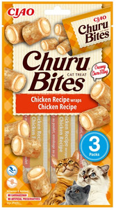 Ciao Cat Churu Bites Chicken Recipe wraps Chicken Recipe 30g