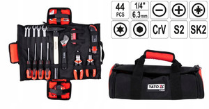 Yato Tool Set with Bag, 44pcs