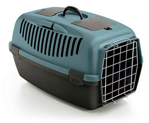 Stefanplast Pet Carrier for Cats & Dogs Gulliver 3, with metal door, grey