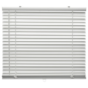 VECKLARFLY Venetian blind, white, 80x155 cm