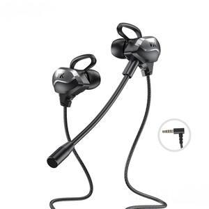 Wekome Gaming Headphones Earphones, black