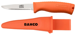 BAHCO Rescue Floating Knife with Fluorescent Handle with Holster