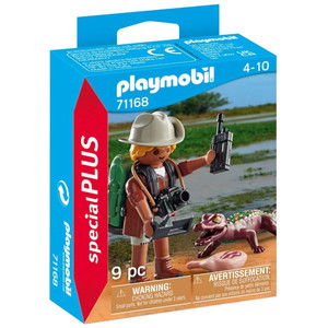 Playmobil Special Plus Researcher with young caiman 4+