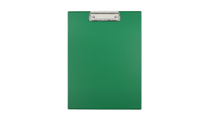 Clipboard A4, PVC, green