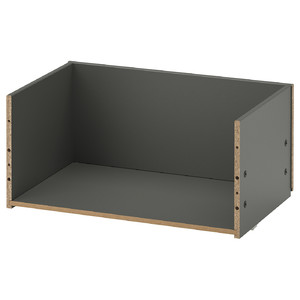 BESTÅ Drawer frame, dark grey, 60x25x40 cm