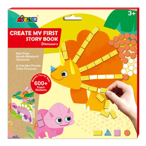 Avenir Create My First Story Book Dinosaurs 3+