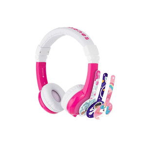 BuddyPhones Headphones Explore, pink