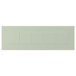 STENSUND Drawer front, light green, 60x20 cm