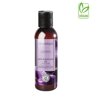 ORGANIQUE Bath & Massage Oil Black Orchid Vegan 125ml