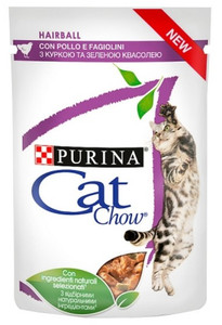 Purina Cat Chow Cat Food Hairball Chicken 85g