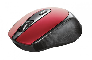 Trust Optical Wireless Mouse Zaya, red