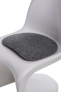 Felt Chair Cushion Balance, light grey