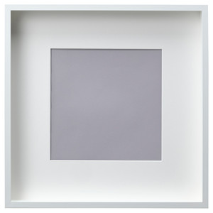 SANNAHED Frame, white, 50x50 cm