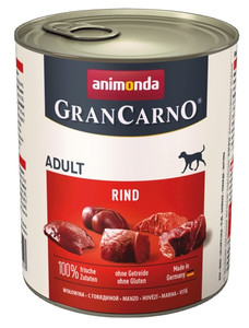 Animonda GranCarno Adult Beef Wet Dog Food 800g