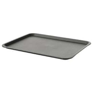 TILLGÅNG Tray, grey, 37x29 cm