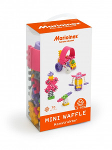 Marioinex Mini Waffle Bricks Constructor 70pcs 3+