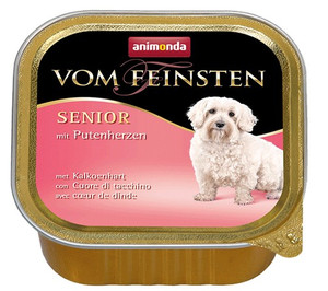 Animonda vom Feinsten Dog Senior Turkey Hearts 150g