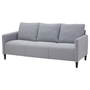 ANGERSBY 3-seat sofa, Knisa light grey