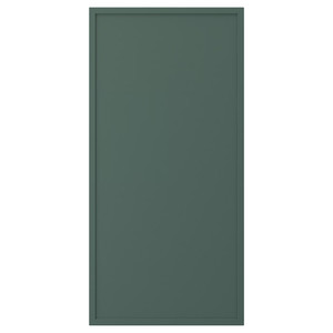 ASPUDDEN Decorative cover panel, dark grey-green, 39x80 cm