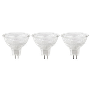 Diall LED Bulb  MR16 GU5,3 621lm 4000K 36D, 3 pack