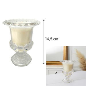Candle in a Glass Vase