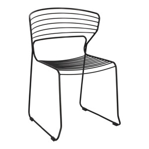 Dining Chair Hilly, black