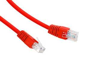 Gembird Patch Cord Cat.6 UTP 5m, red