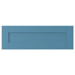 LERHYTTAN Drawer front, blue, 60x20 cm