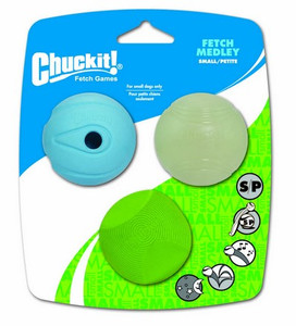 Chuckit! Fetch Medley Small 3-pack