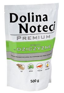 Dolina Noteci Premium Wet Dog Food with Venison 500g