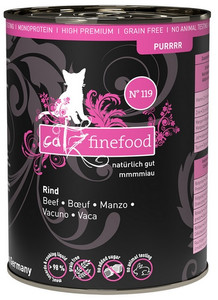 Catz Finefood Purrrr N.119 Beef Cat Wet Food 400g