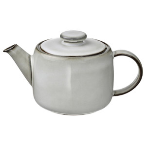 GLADELIG Teapot, grey, 1.2 l
