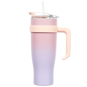 Thermal Mug Miami Tie-Dye, purple-pink