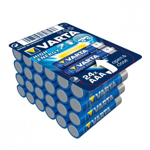 Varta Alkaline Batteries R3/AAA, 24 pack