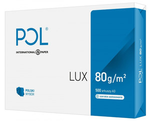 Pol Lux Copy Printer Paper A3 80g 500 Sheets