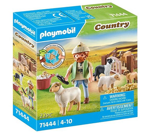 Playmobil Young Shepherd with flock of sheep 4+