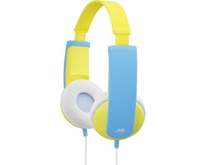 JVC Tinyphones Kids Headphones HA-KD7, yellow & blue