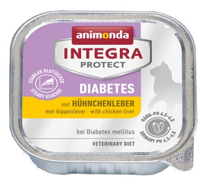 Animonda Integra Protect Diabetes Cat Food with Chicken Liver 100g