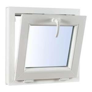 Tilt Triple-Pane PVC Window 565 x 535 mm, white