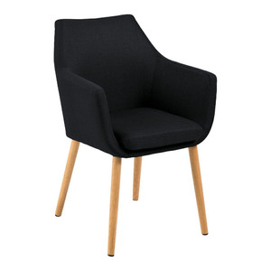 Upholstered Chair Nora, anthracite