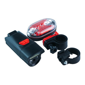 Set of Bike Lights Dpm, rectangular