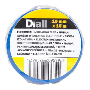 Diall Blue Electrical Tape 19 mm x 10 m