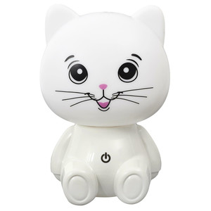 Night Lamp Cat USB LED, white