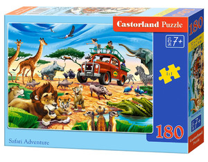 Castorland Children's Puzzle Safari Adventure 180pcs 7+