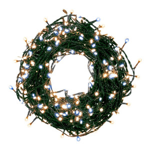 Christmas Lights 500 LED Bulinex 12.5 m, indoor/outdoor, warm/cool white