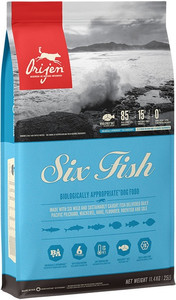 Orijen Adult Six Fish 6 Fresh Fish Dry Dog Food 11.4kg
