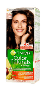 Garnier Color Naturals Permanent Colour Cream no. 5.00 Deep Medium Brown